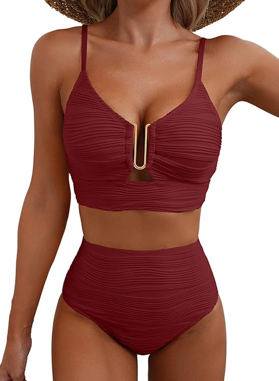 Camryn | Elegant Højtaljet Bikini