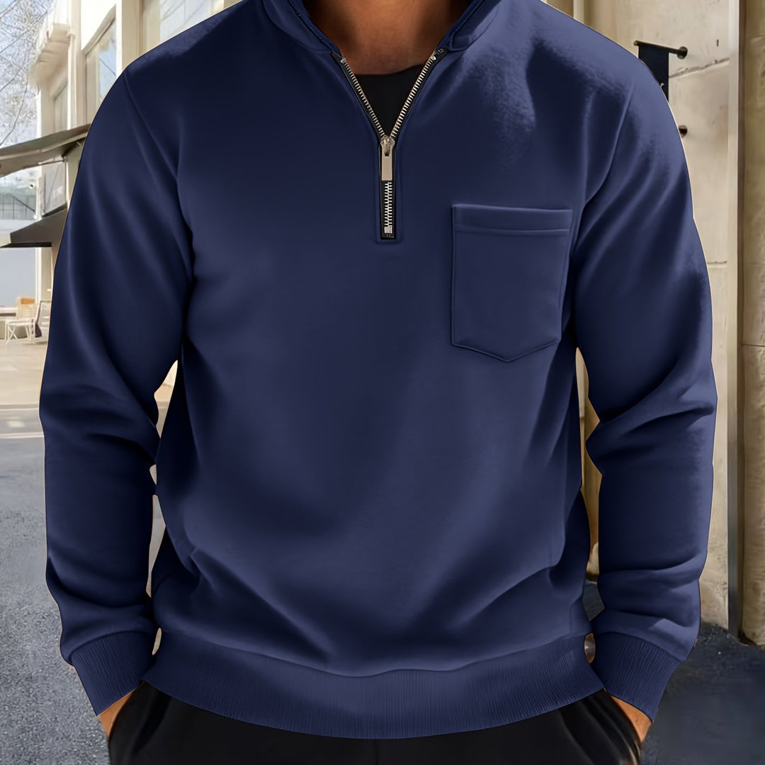 Emmett | Raffineret Half-Zip Pullover