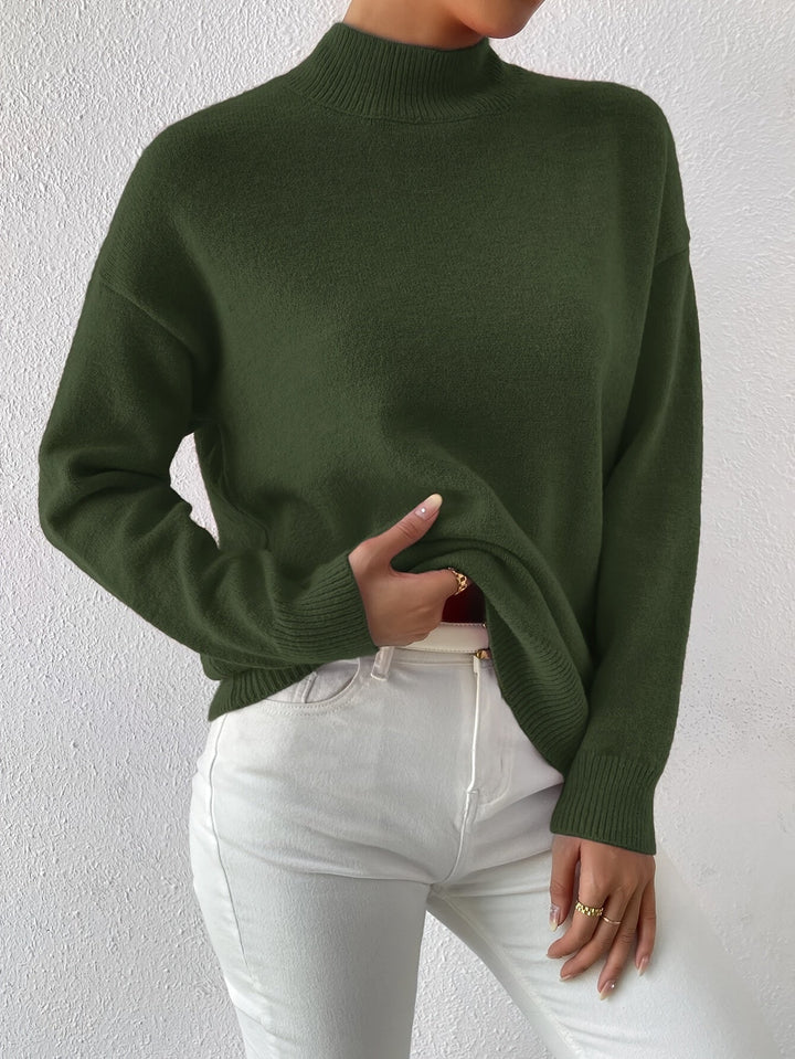 Lorelei | Raffineret Mock Neck Sweater