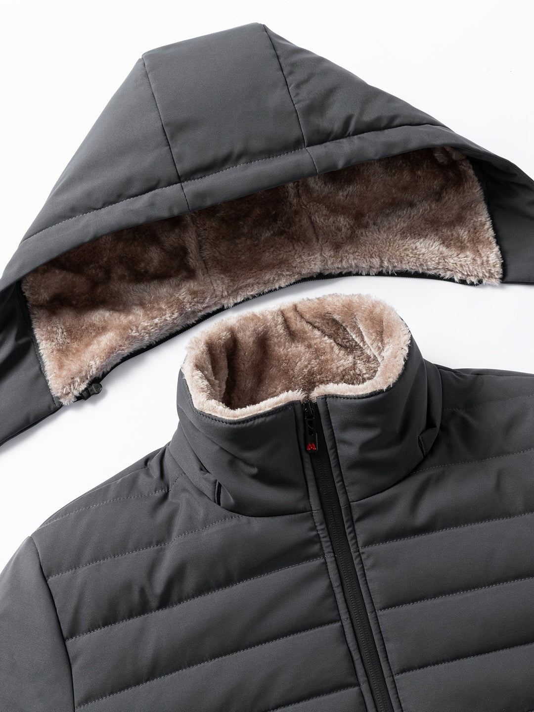 Rhys | Hættet Insulated Frakke