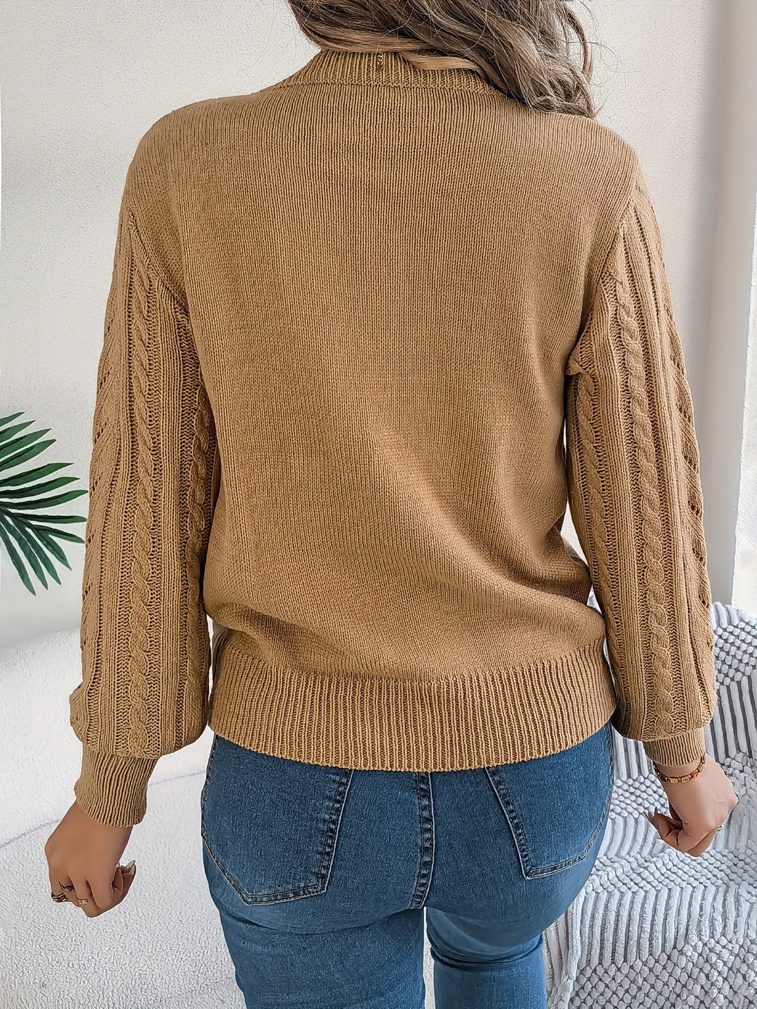Blythe | Kabelstrikket Tekstur Sweater
