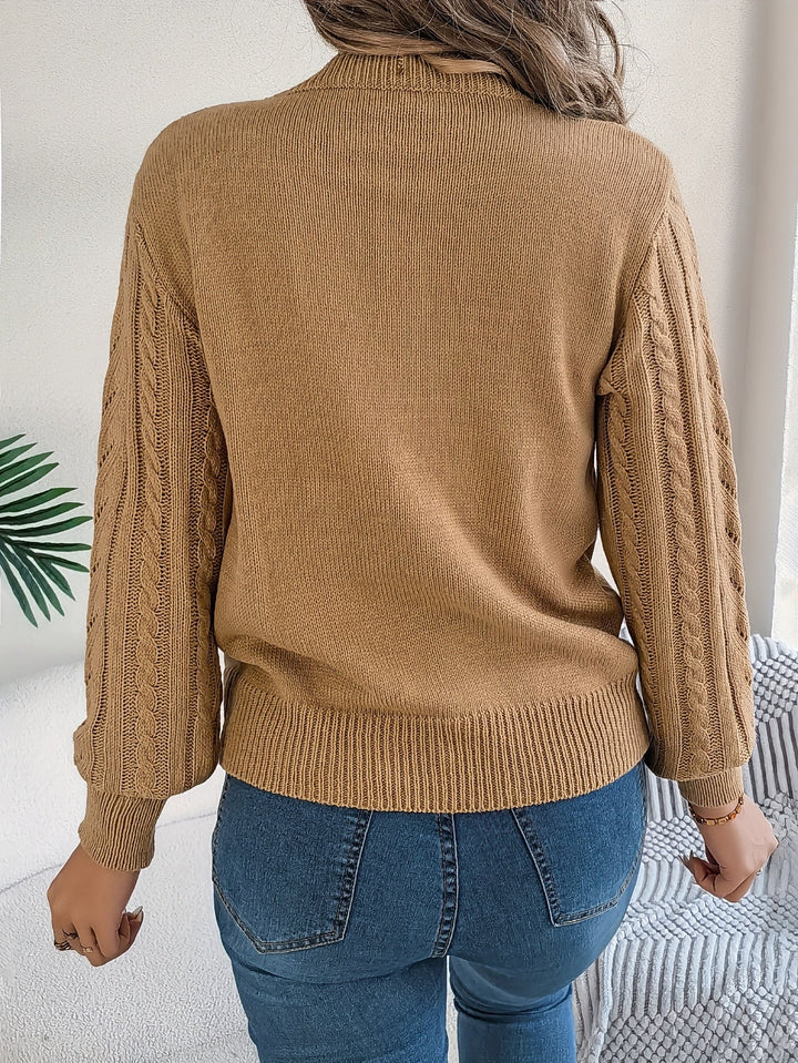 Blythe | Kabelstrikket Tekstur Sweater