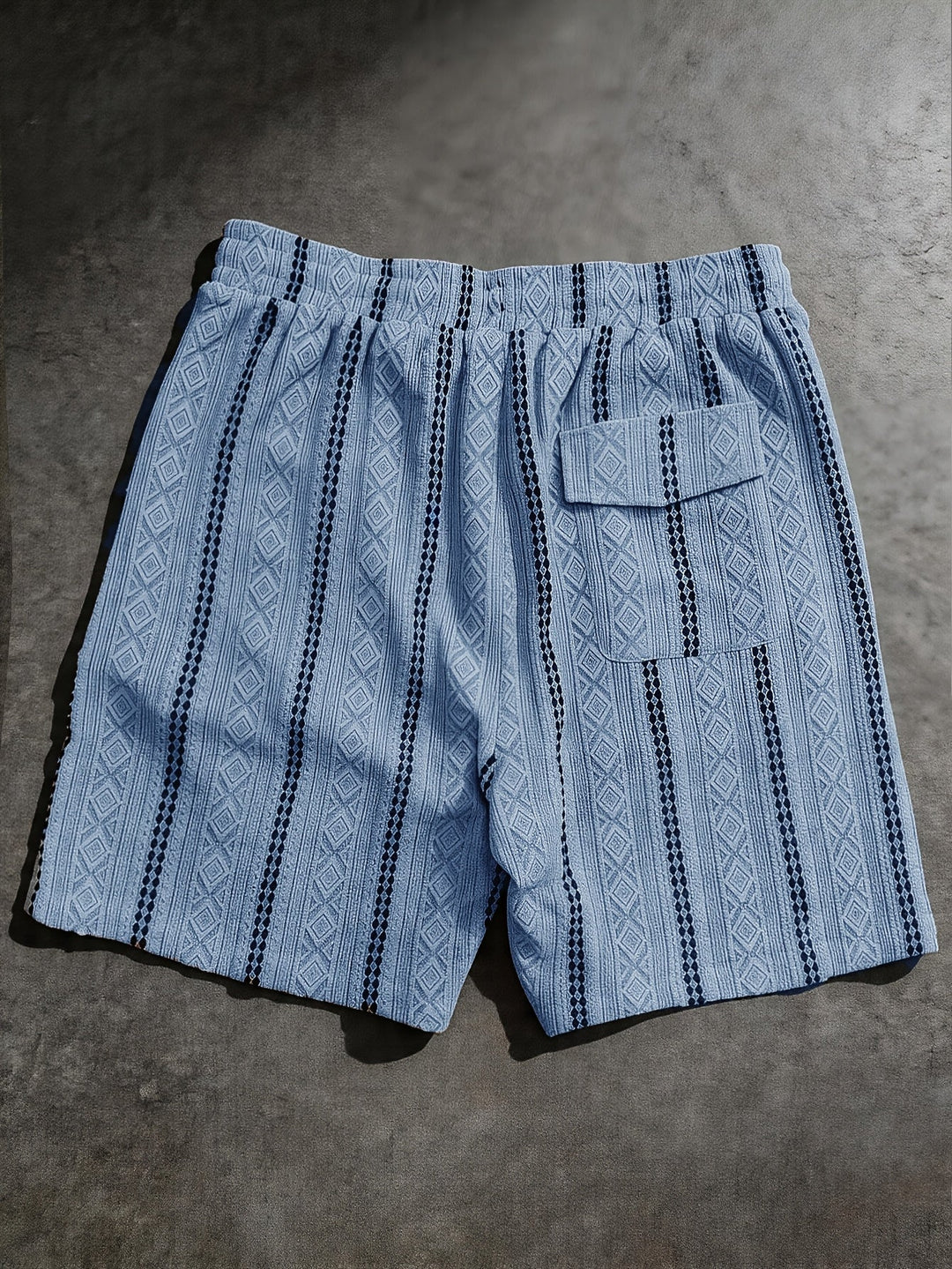 Nolan | Teksturerede Drawstring Shorts
