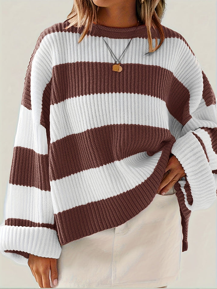 Ivy | Afslappet Farveblok Sweater