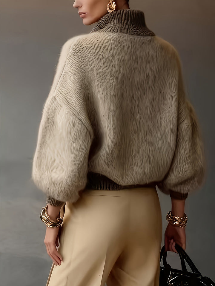 Cecily | Afslappet Halv-Zip Sweater