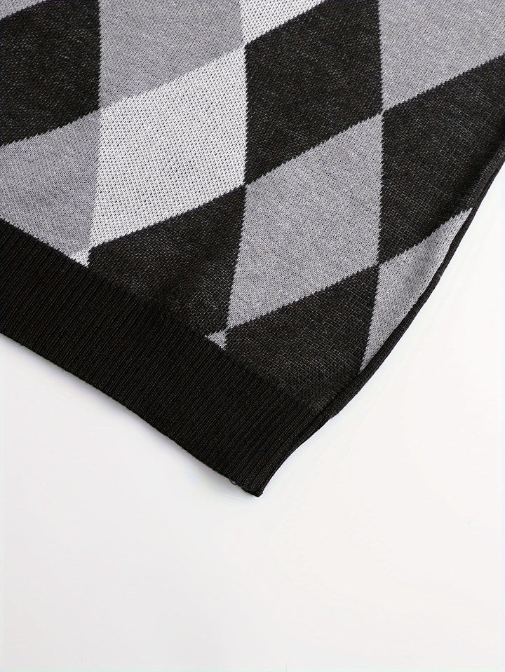 Chandler | Klassisk Argyle Sweater Vest