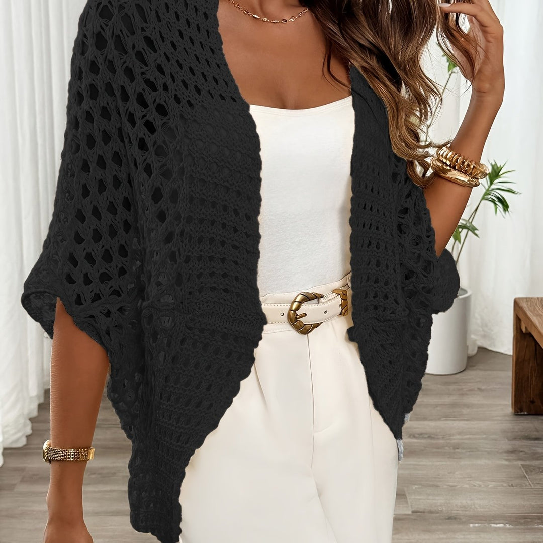 Susannah | Åben-Front Batwing Cardigan