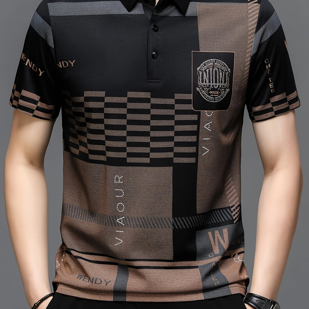 Nathaniel | Raffineret Colorblock Polo Shirt