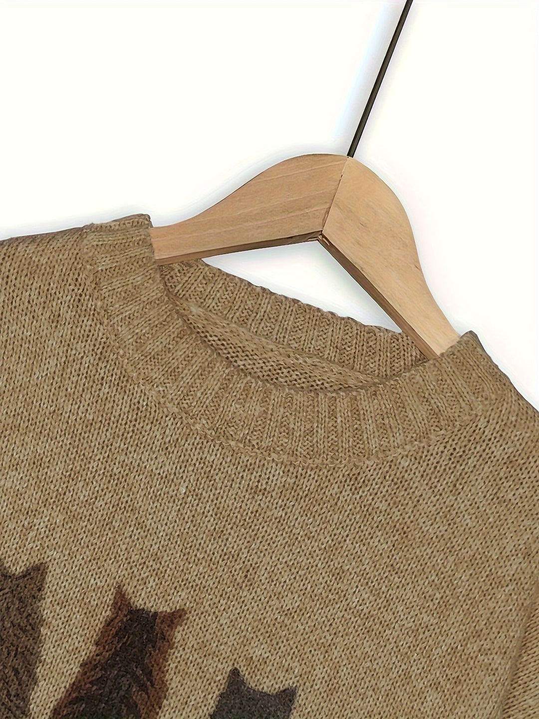 Tamara | Cozy Kat-Print Sweater