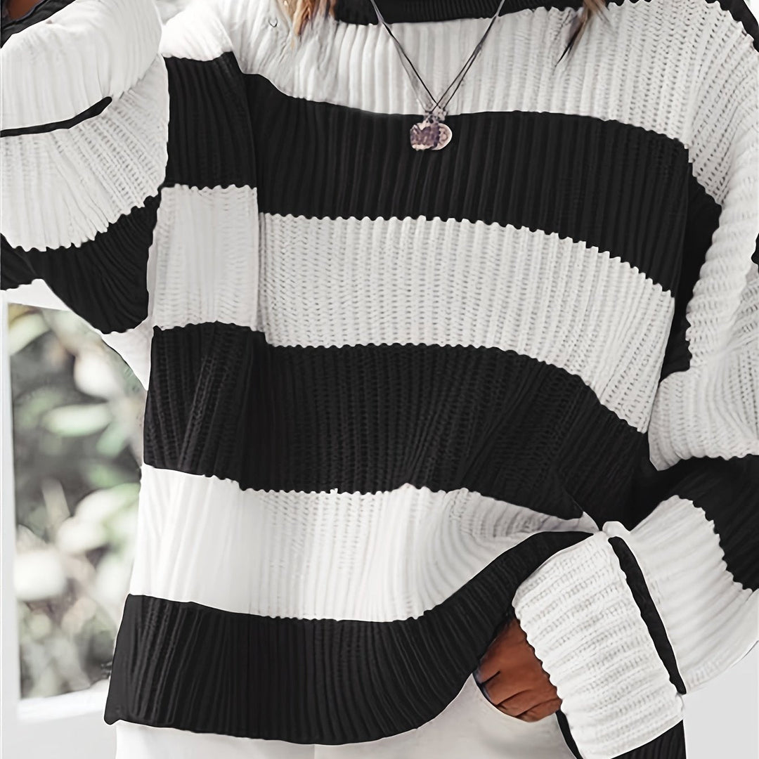 Ivy | Afslappet Farveblok Sweater