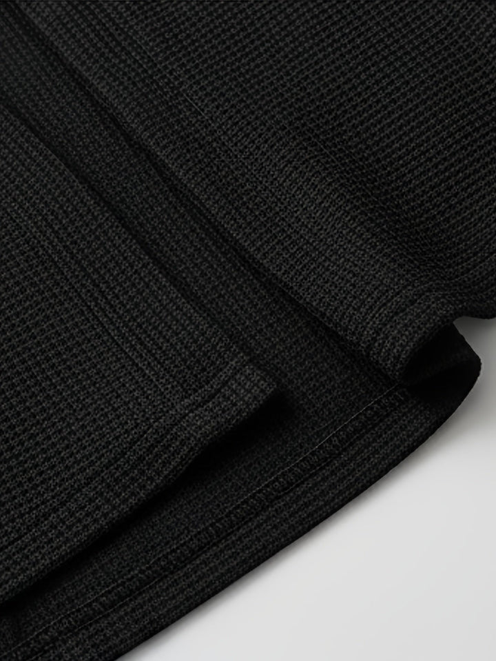 Theodore | Åben-Front Tekstureret Cardigan