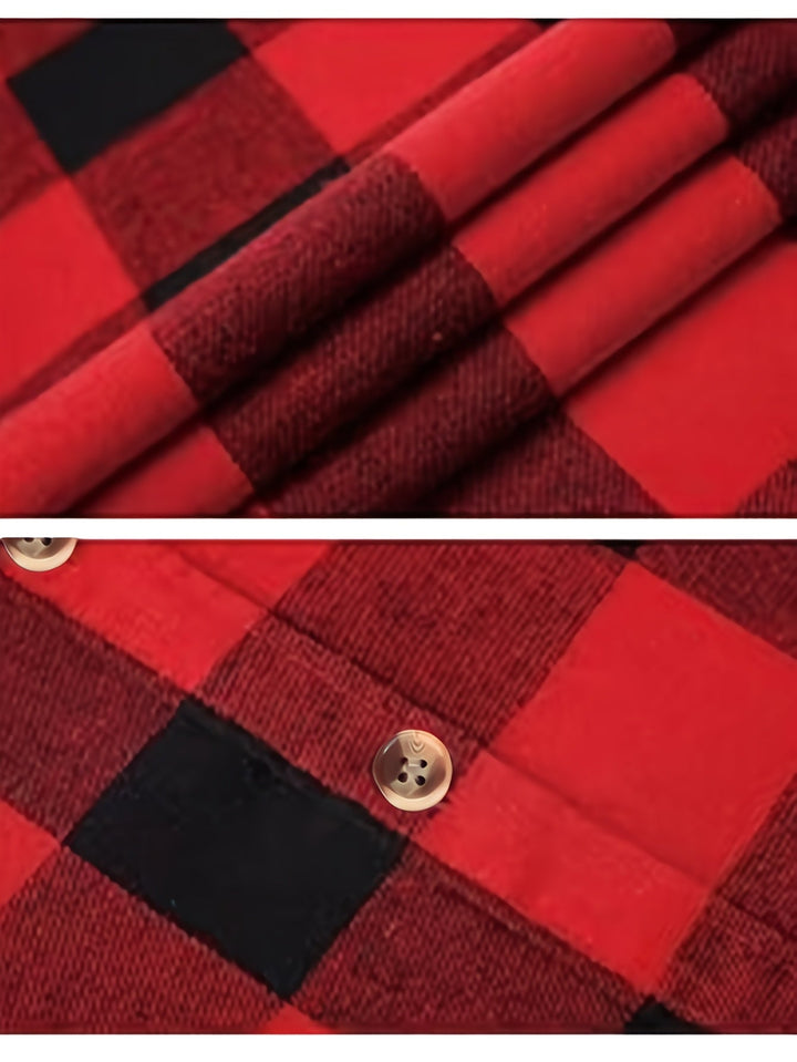Everly | Afslappet Buffalo Check Skjorte