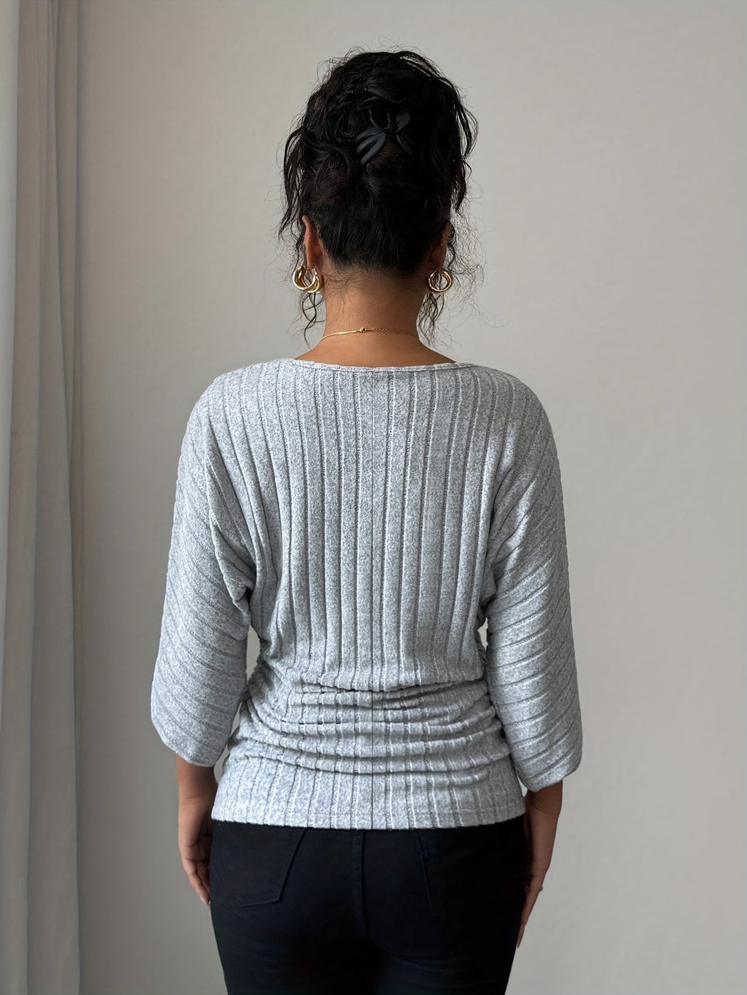 Marianne | Afslappet V-Hals Top