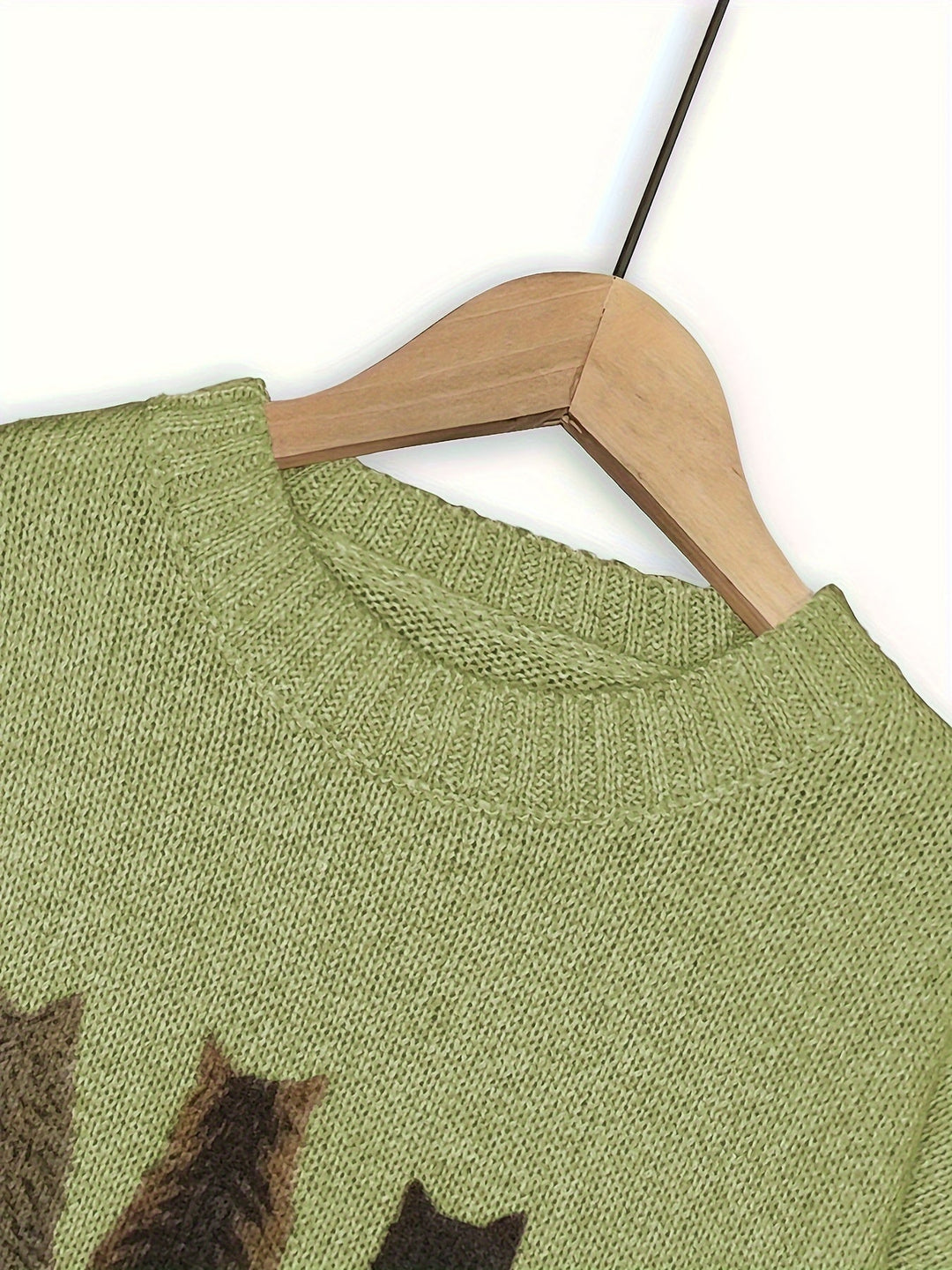 Tamara | Cozy Kat-Print Sweater