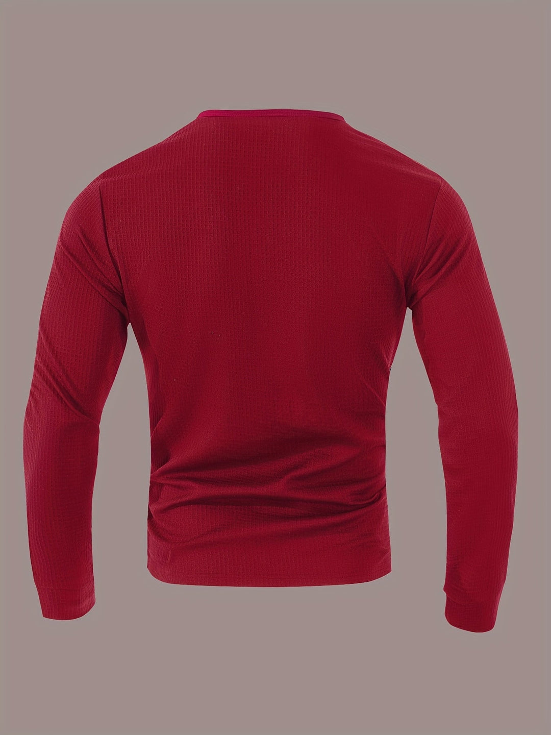 Curtis | Tekstureret Langærmet Henley