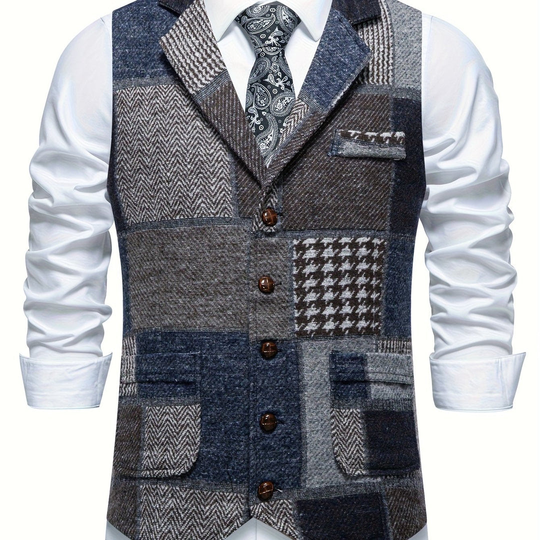 Tobias | Patchwork Skræddersyet Vest