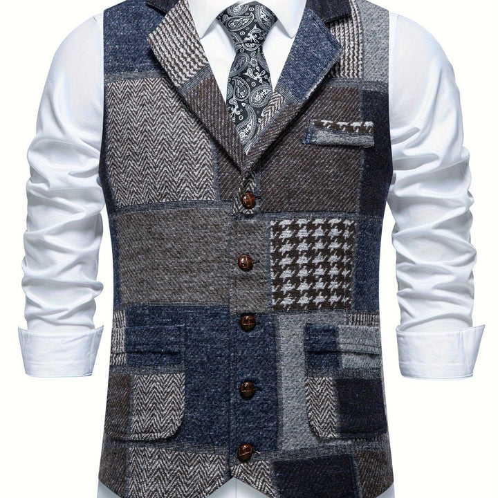 Tobias | Patchwork Skræddersyet Vest