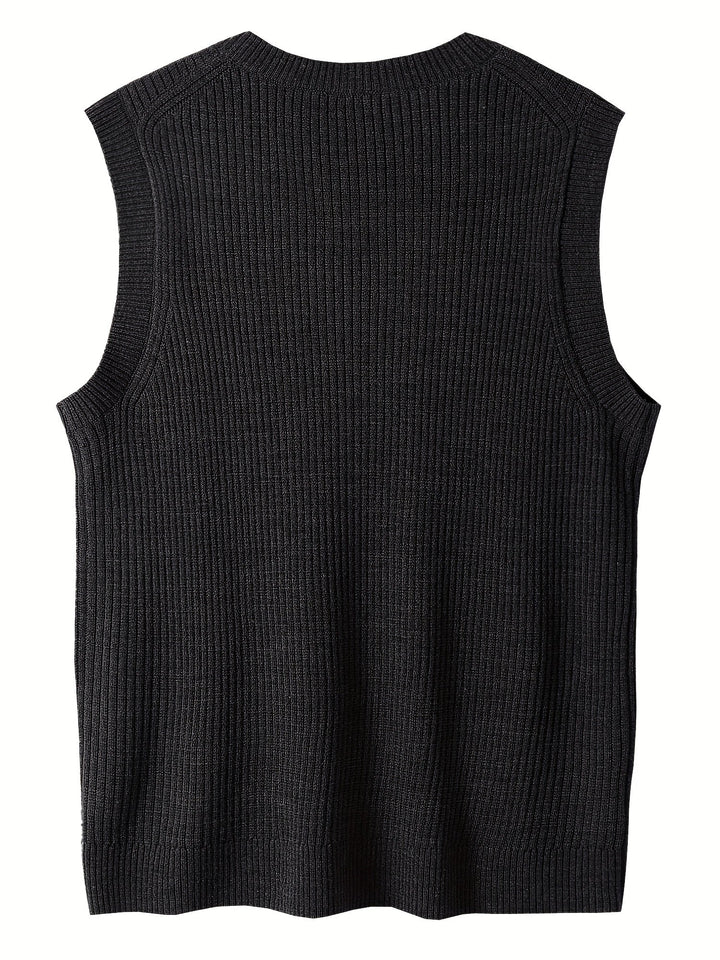 Ellis | Klassisk V-Hals Sweater Vest