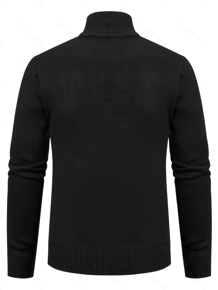 Walter | Tekstureret Full-Zip Cardigan