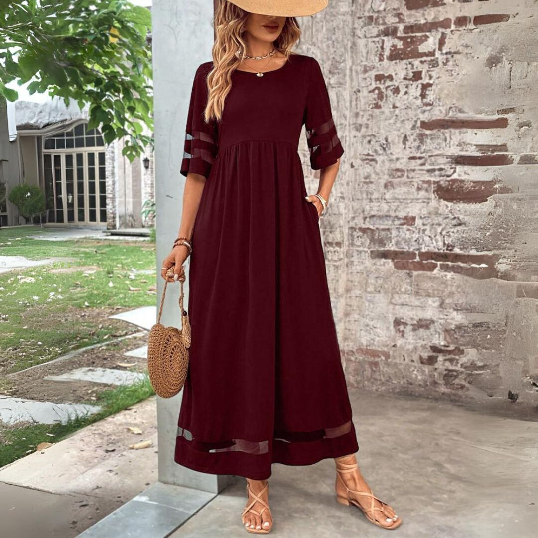 Elowen | Elegant Flow Maxi Kjole