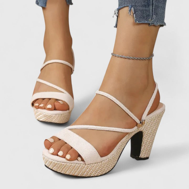 Lorienna | Sofistikerede Blonde Chunky Hæle
