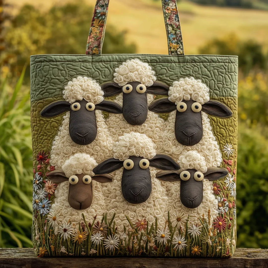 Janet | Stilfuld Får Kunst Tote Bag