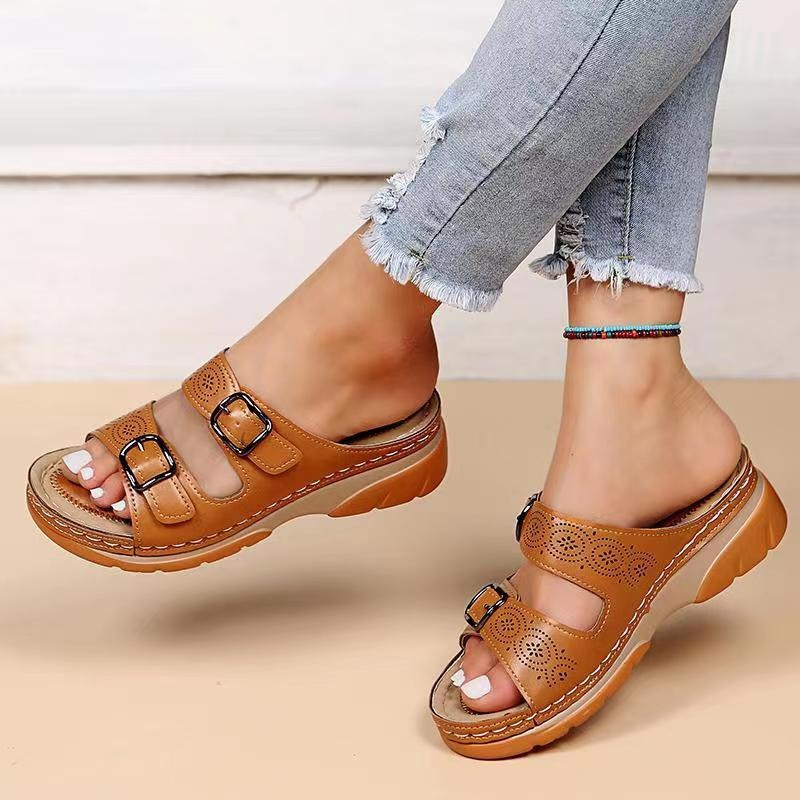 Genevieve | Polstrede Komfort Sandaler
