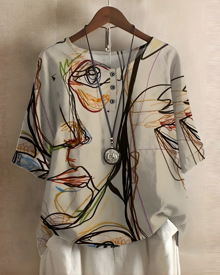 Fiona | Afslappet Sommer Boho Top