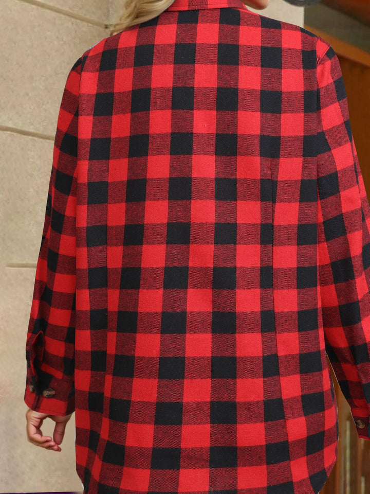 Everly | Afslappet Buffalo Check Skjorte