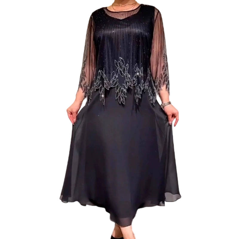 Ava | Stilfuld Casual Midi Kjole