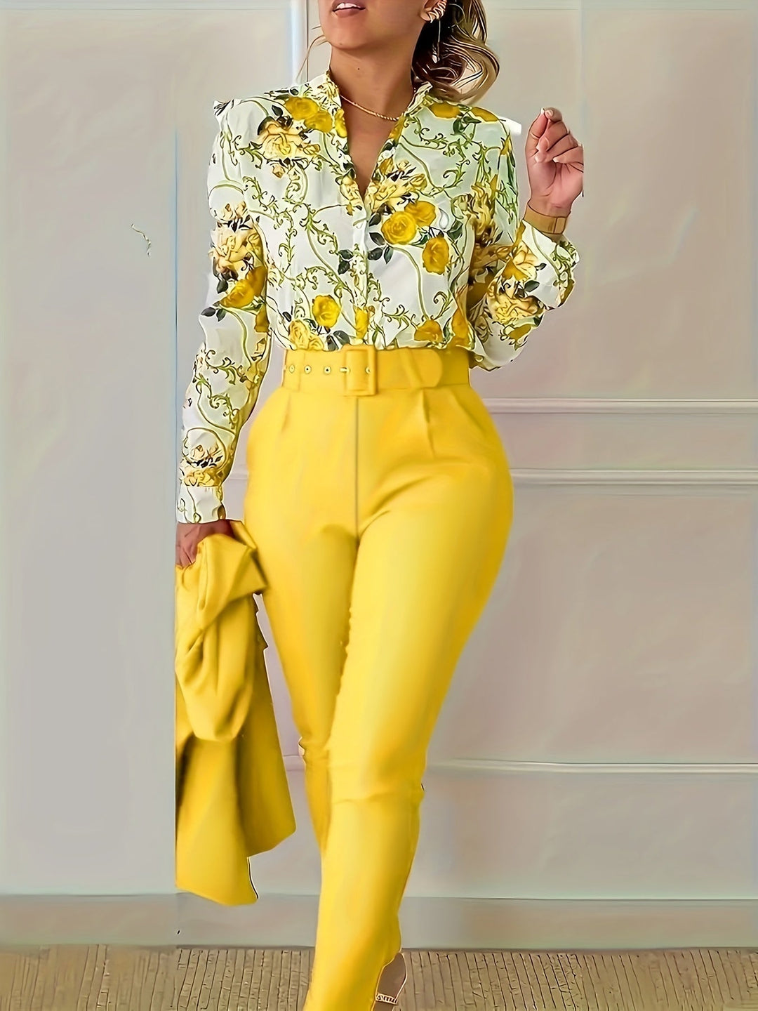 Susanna | Elegant Blomster To-Delt Sæt