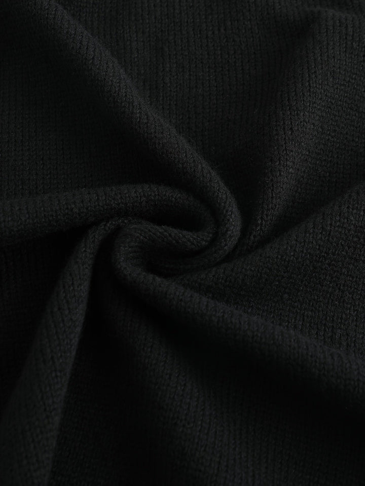 Gideon | Kabelstrikket V-hals Sweater Vest