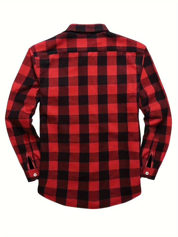 Miles | Klassisk Tjekket Flannel Skjorte