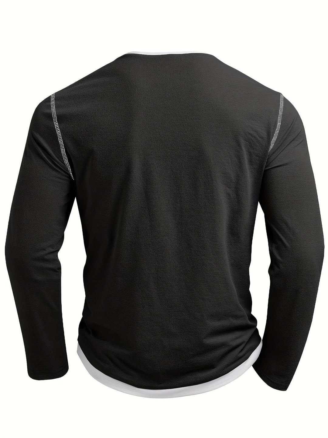 Nathan | Raffineret Notch-Neck Henley Skjorte