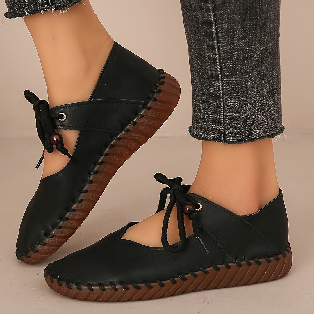 Annette | Håndlavede Snørebånd Flats