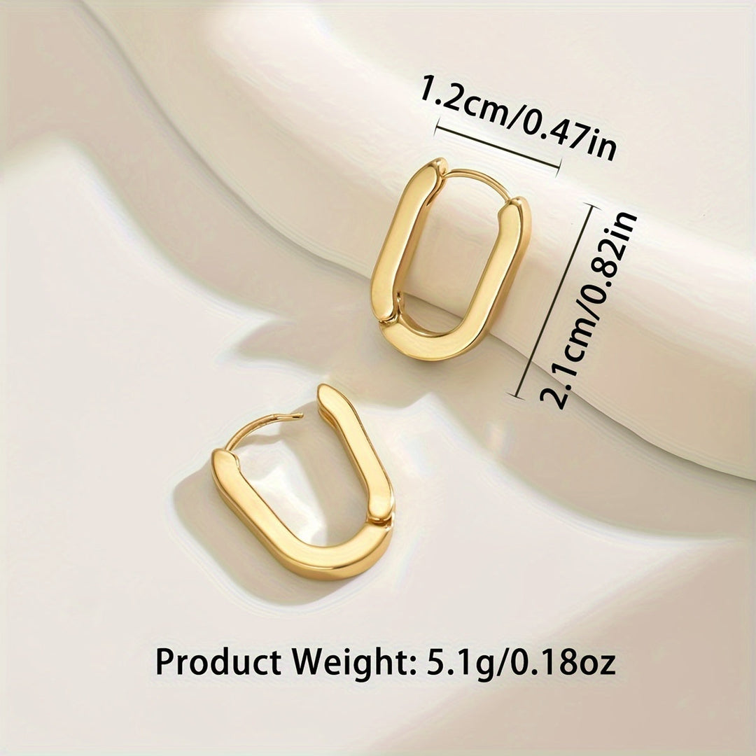 Wanda | Elegant Geometrisk Øreringe