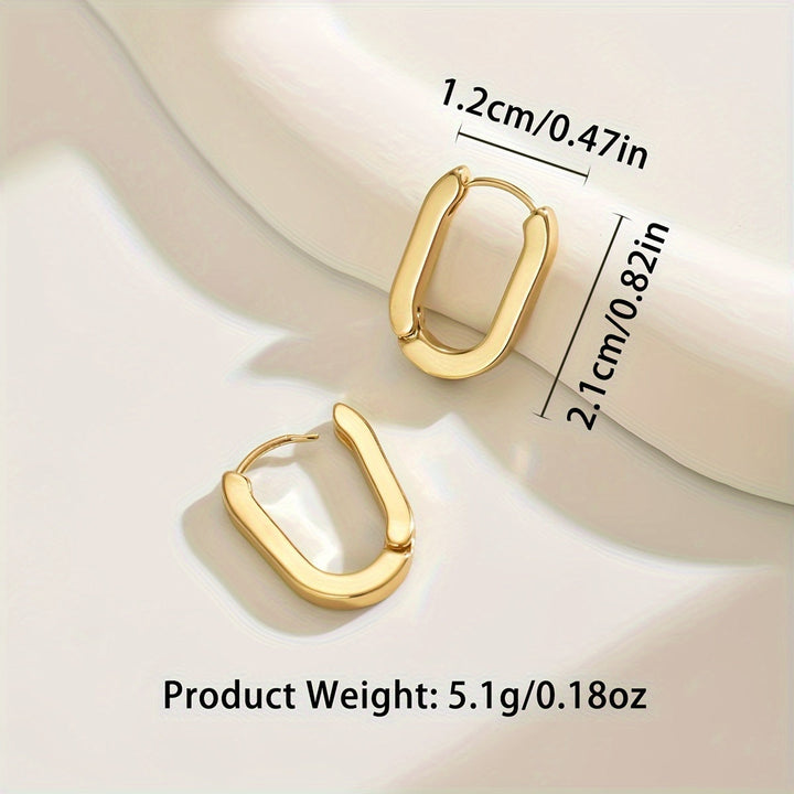 Wanda | Elegant Geometrisk Øreringe
