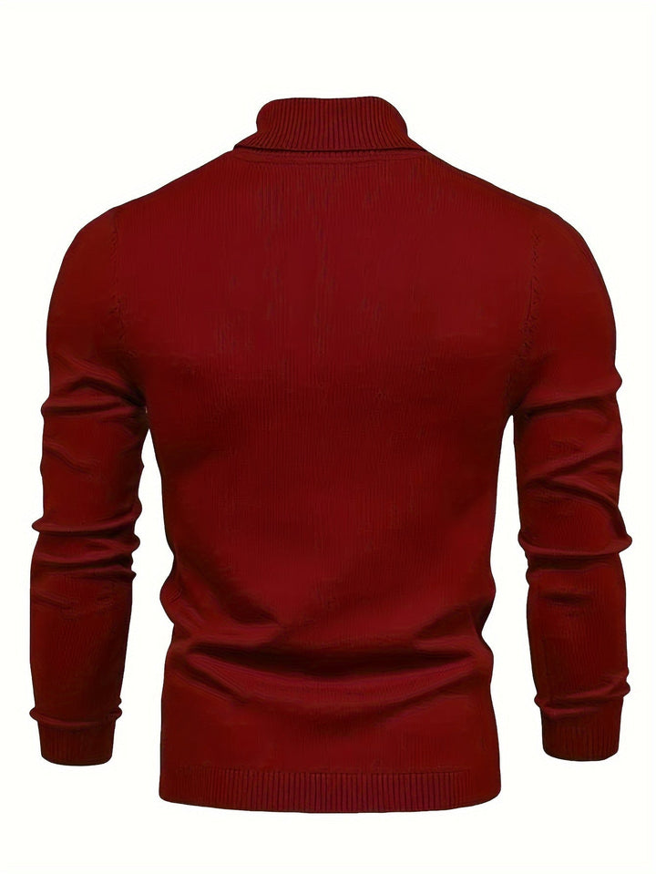 Malcolm | Klassisk Mock-Neck Sweater
