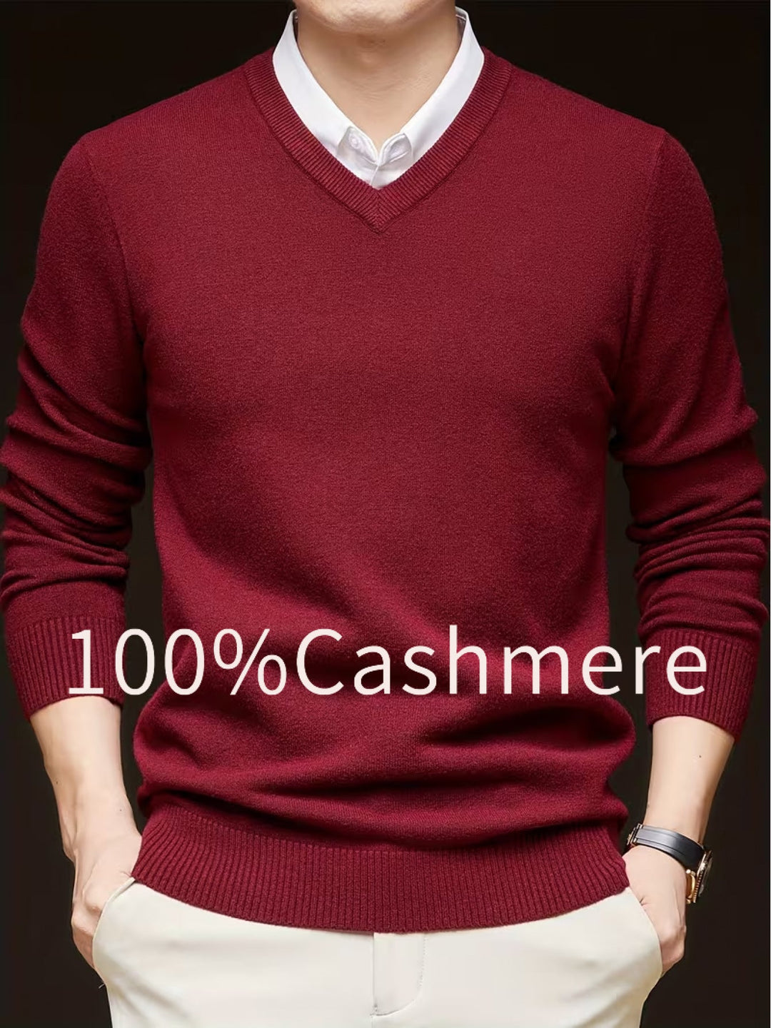 Ellis | Raffineret V-Hals Sweater