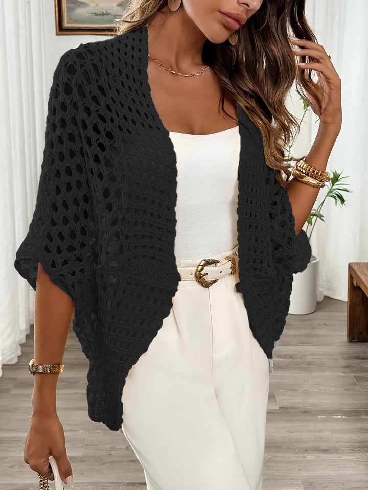 Susannah | Åben-Front Batwing Cardigan
