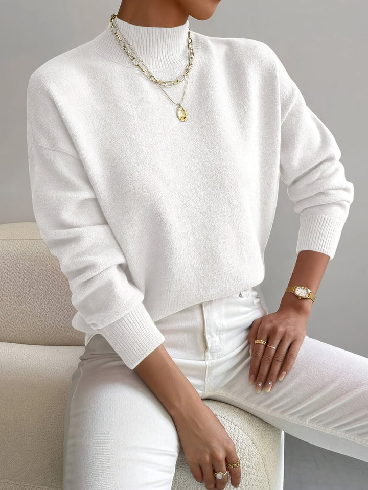 Lorelei | Raffineret Mock Neck Sweater