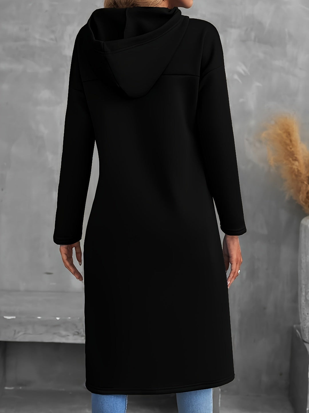 Tabitha | High-Low Snøre Hoodie