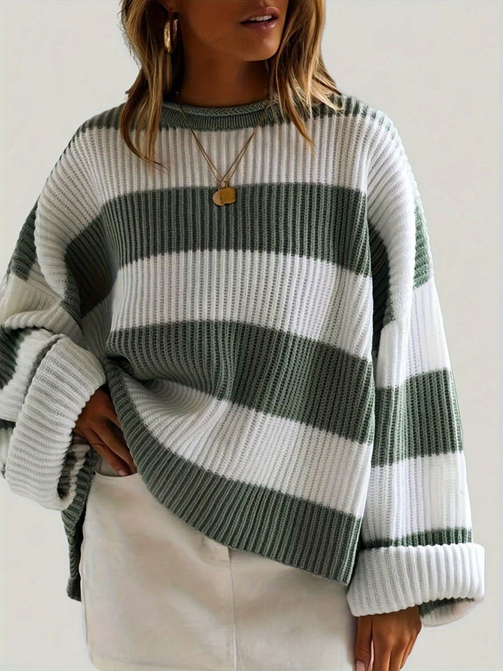 Ivy | Afslappet Farveblok Sweater