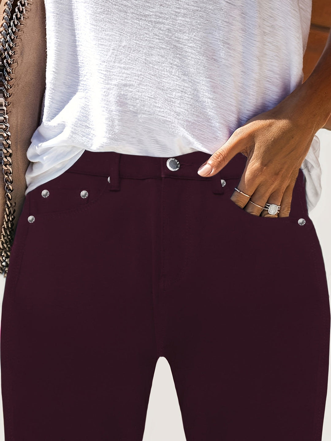 Joan | Højtaljede Skinny Jeans