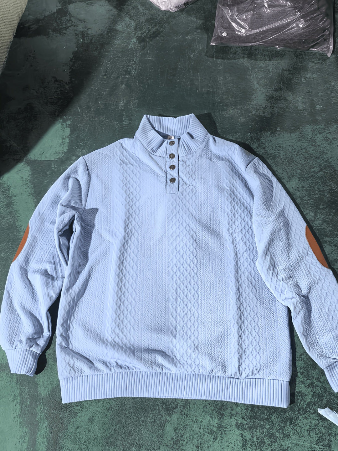 Ronan | Ståkrave Knap Henley Sweater