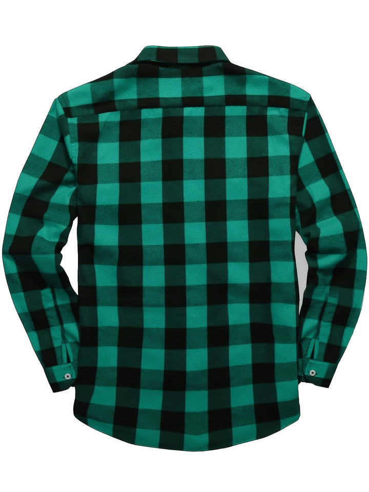 Miles | Klassisk Tjekket Flannel Skjorte