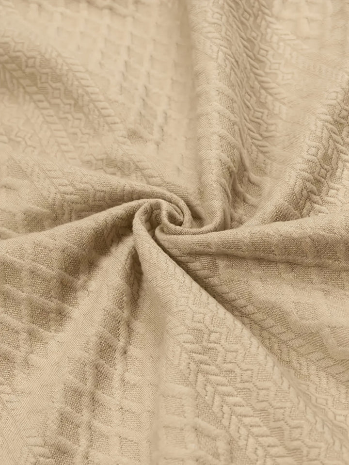 Lorenzo | Tekstureret Ståkrave Sweater