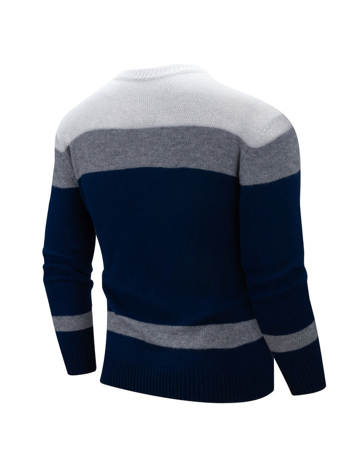 Nolan | Tekstureret Kabelstrik Sweater