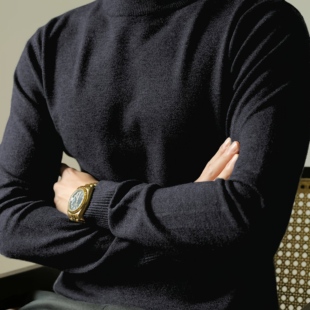 Everett | Raffineret Højhalset Sweater