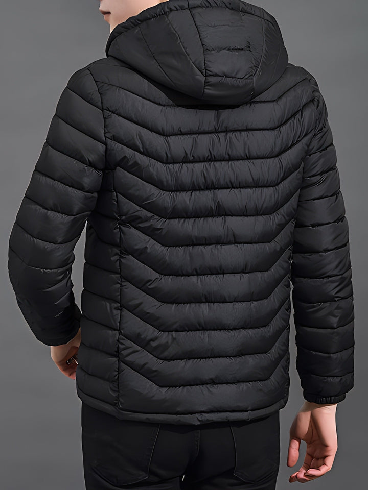 Owen | Hætte Quilted Puffer Jakke